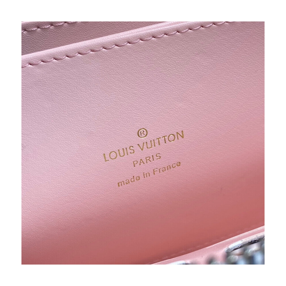 Louis Vuitton Zippy Wallet in Pink Gradient Mahina Perforated Leather M80490