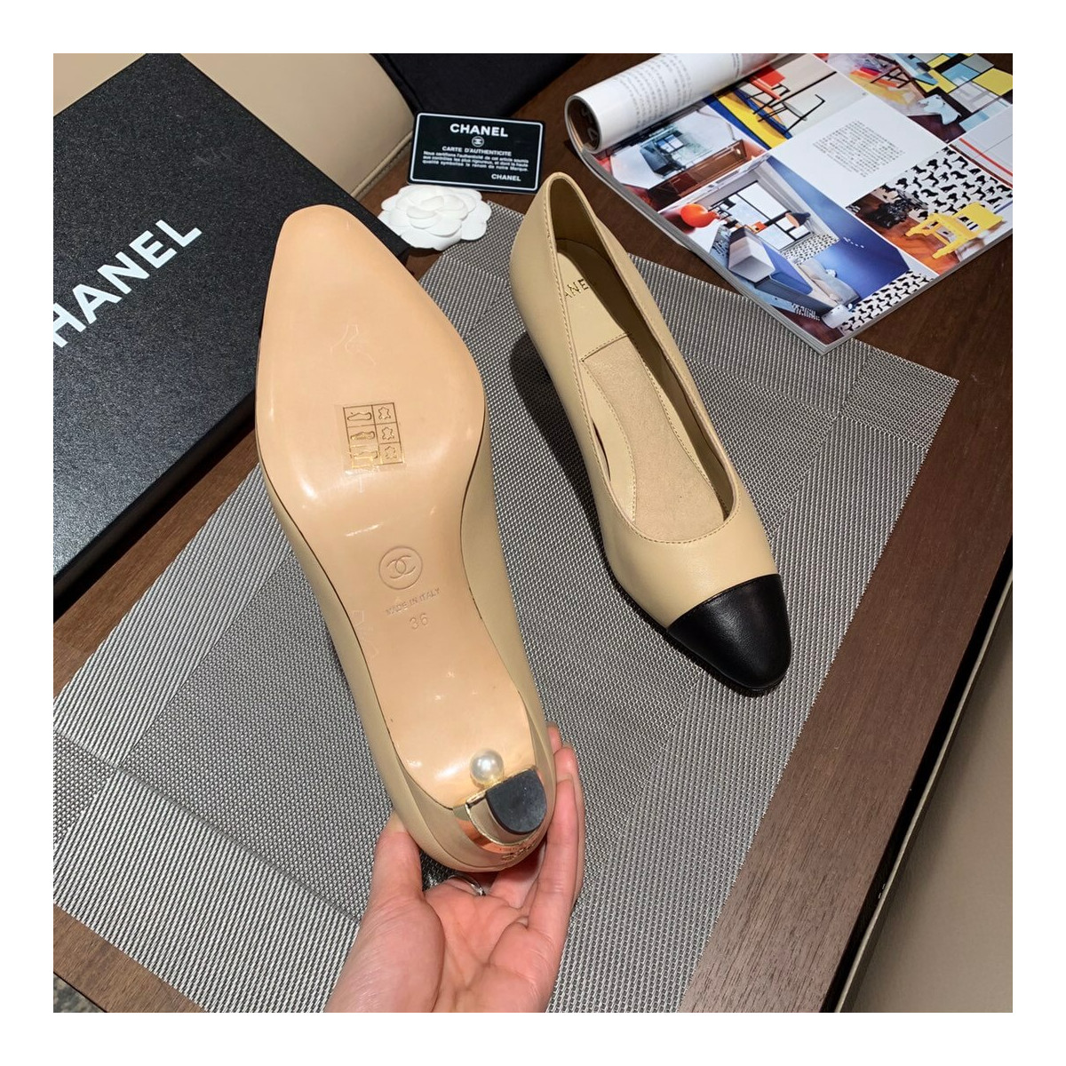 Chanel Klassische Pumps G35802