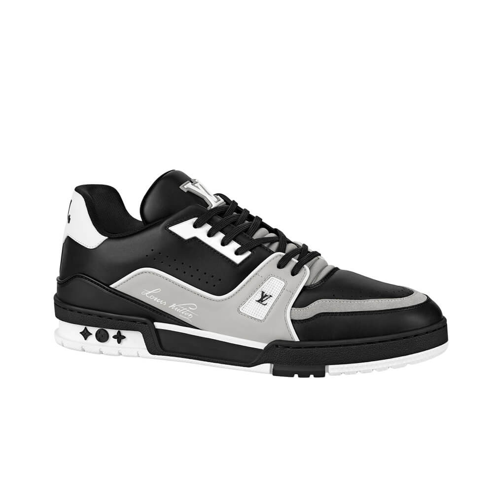 Louis Vuitton LV Trainer Sneaker Black/Grey/White 1AAHS3