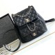 Chanel Calfskin Quilted Medium Duma Backpack AS3618