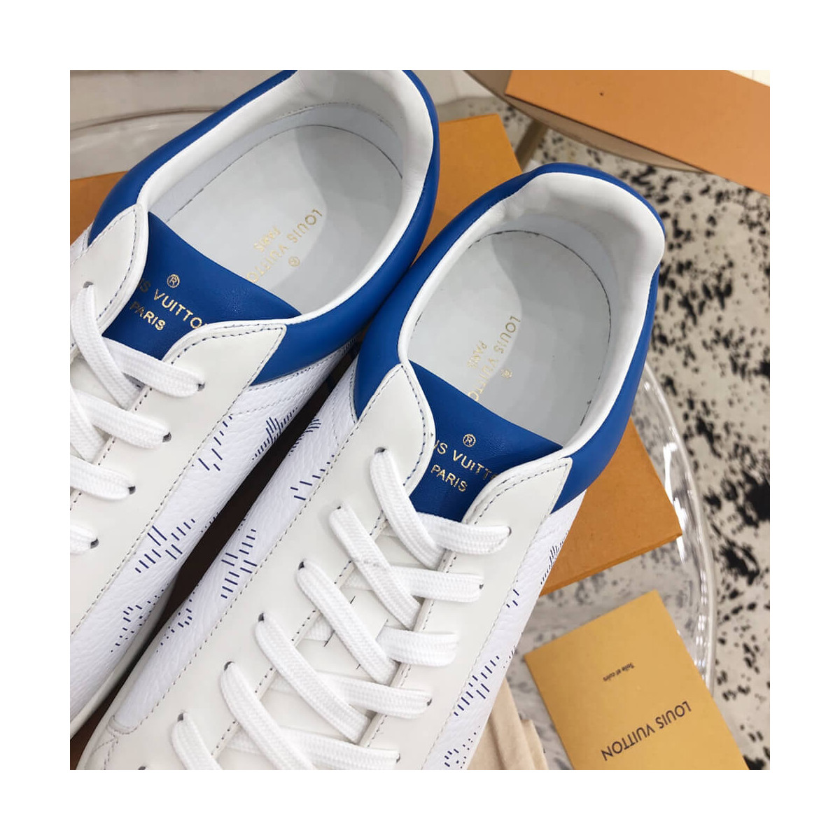 Louis Vuitton Frontrow Sneakers 1A6419 Blue