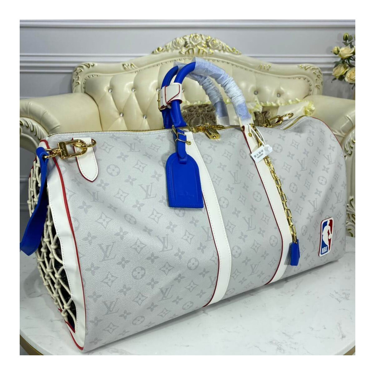 Louis Vuitton LV x NBA Basketball Keepall 55 M45586 M45587