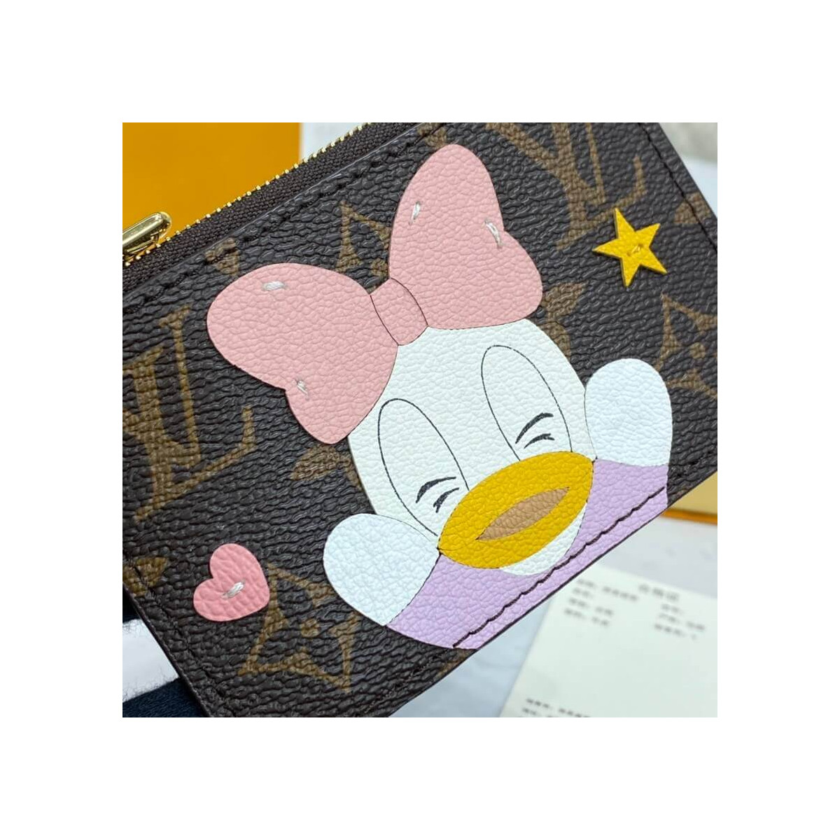 Louis Vuitton Daisy Duck Coin &amp; Card Holder