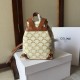 Celine Mini Backpack Folco In Triomphe Canvas And Calfskin 197662