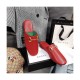 Gucci Leather Slipper 604075 Red