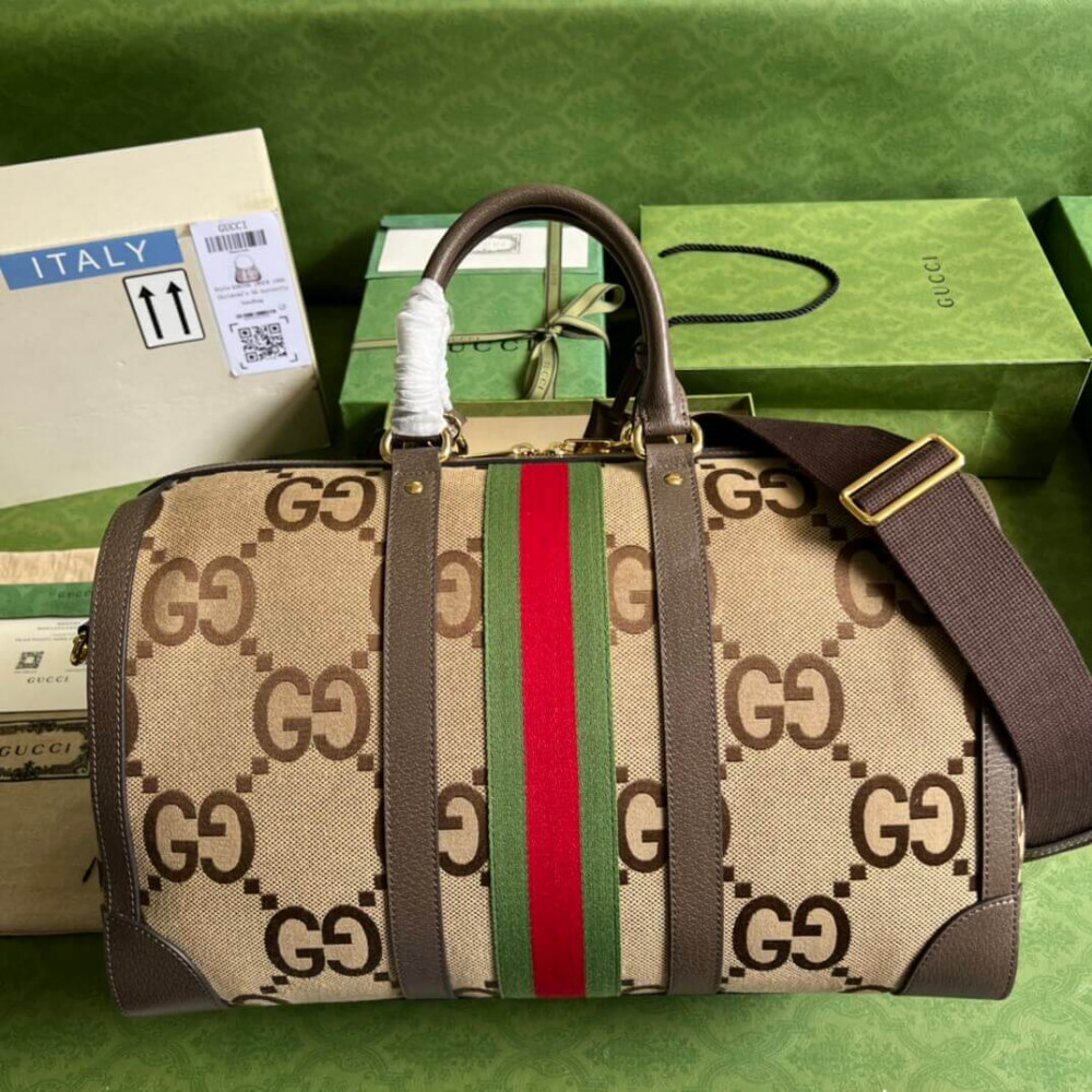 Gucci Jumbo GG Duffle Bag 681295