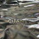 Chanel 22 Small Handbag Shiny Calfskin AS3260 Black with Black logo