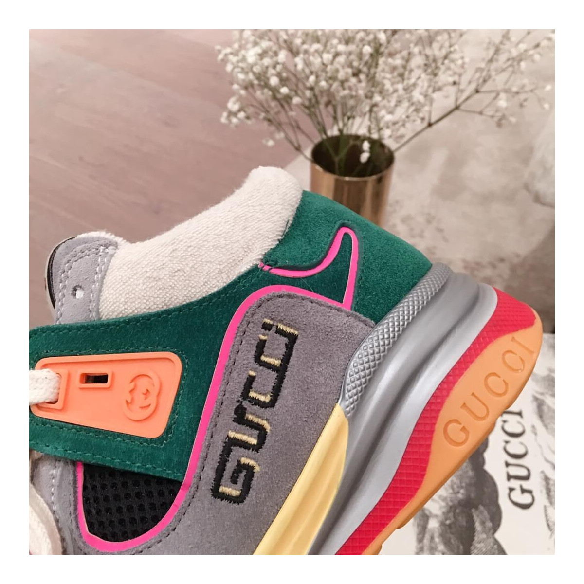 Gucci Ultrapace Mid-Top Sneaker 598987