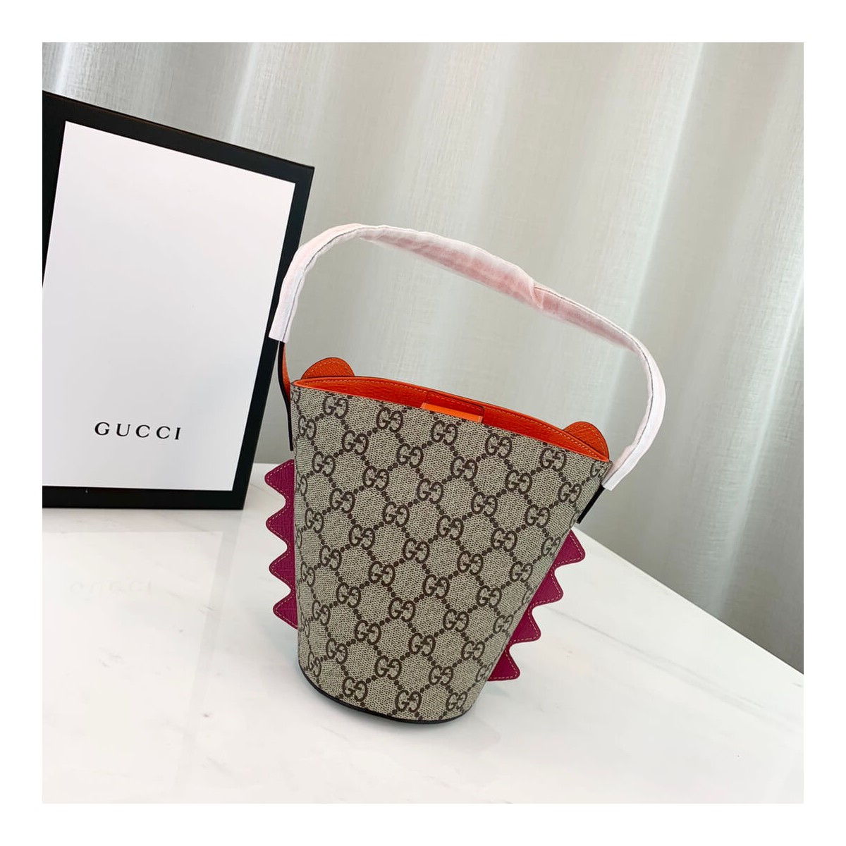 Gucci Children&#039;s GG Hedgehog Top Handle Bag 580421