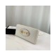 Gucci 1955 Horsebit GG Smooth Leather Zip Around Wallet 621889