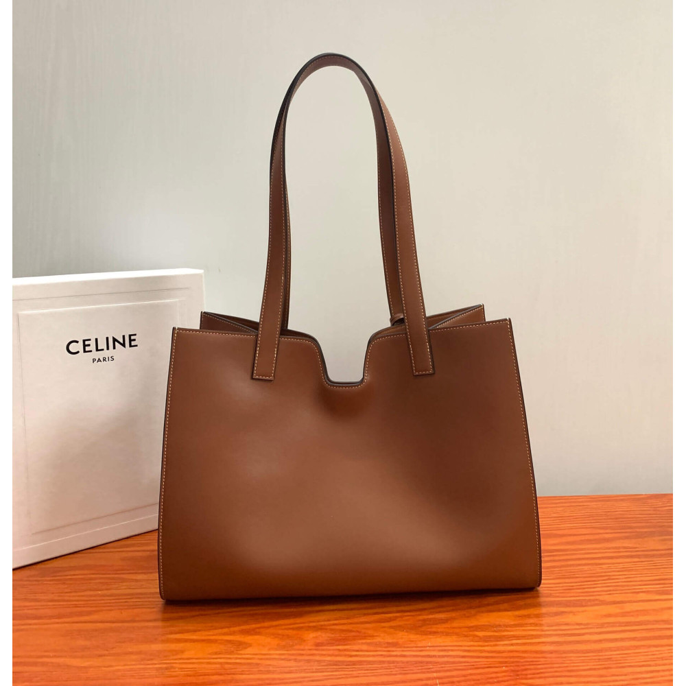 Celine Cabas 16 In Smooth Calfskin 112583