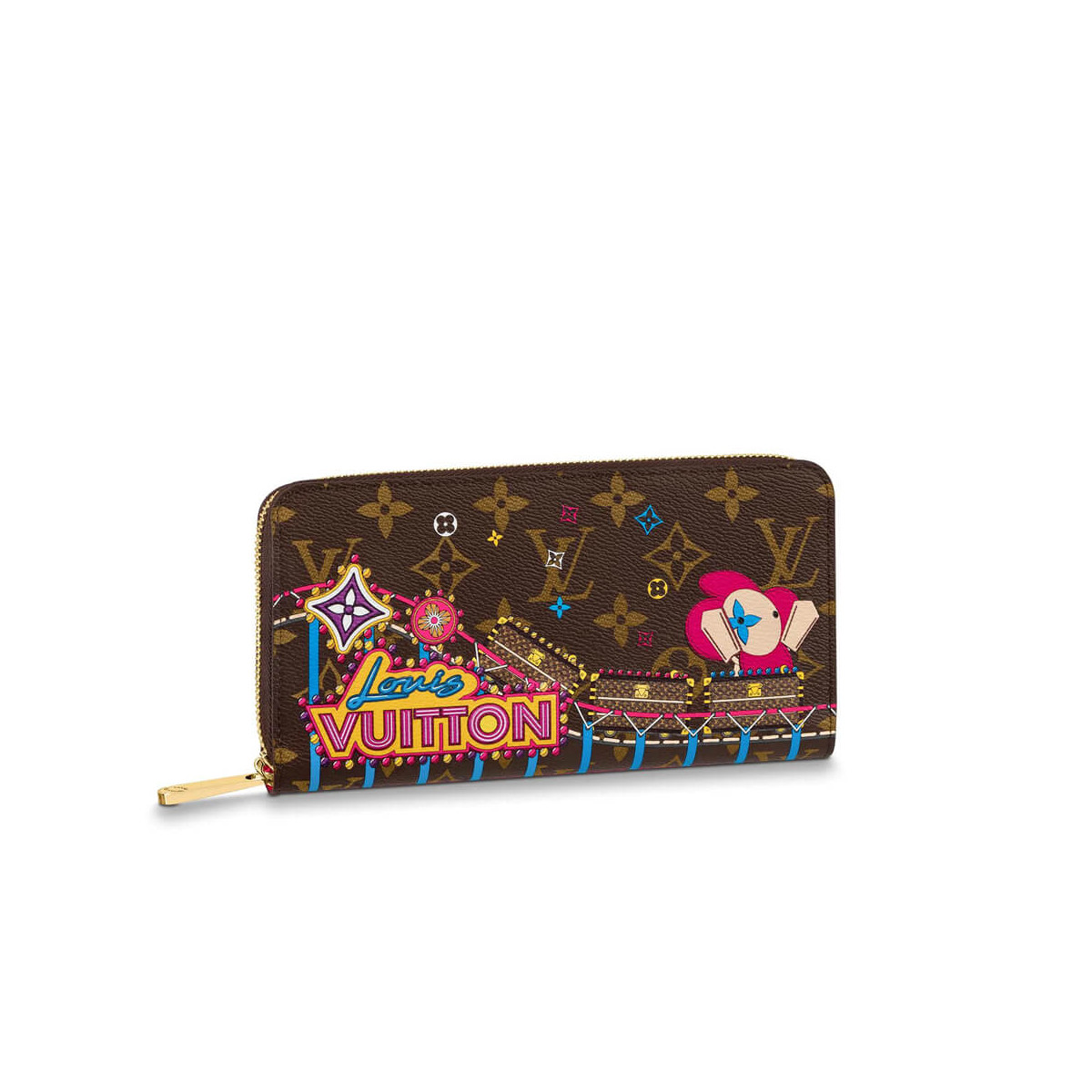 Louis Vuitton Christmas Animation 2020 Zippy Wallet M69750