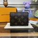 Louis Vuitton Christmas Animation 2022 Victorine Wallet M81638 Pink