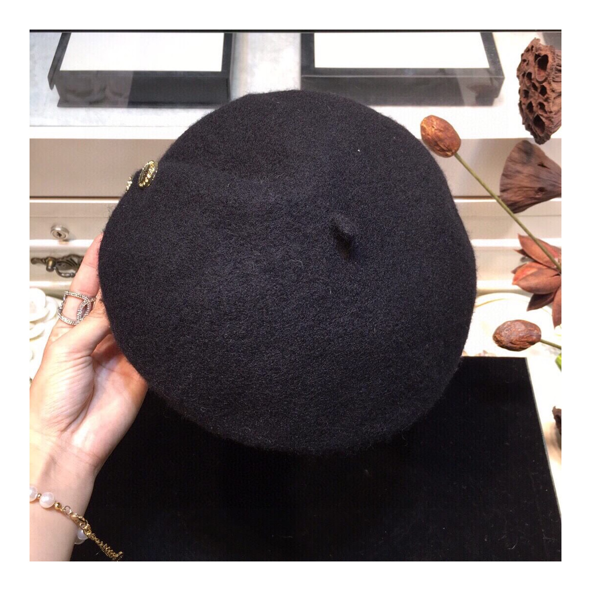 Louis Vuitton Wool Beret 1102