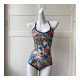 Gucci Pop Flora Print One Piece Swimsuit 514977-1