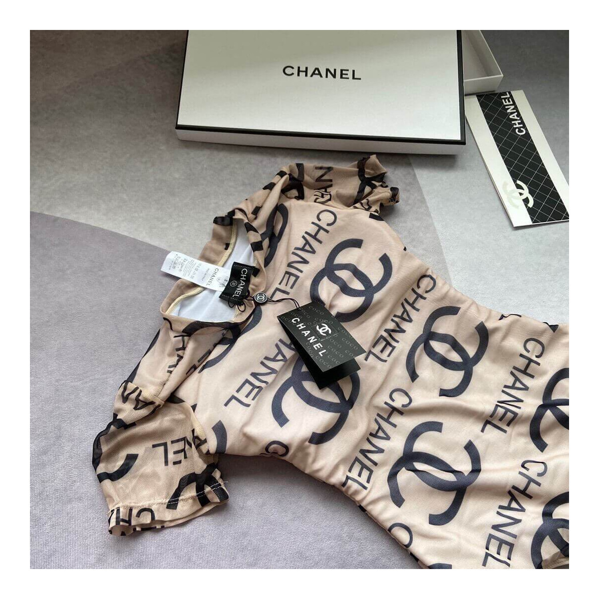 Chanel Short Sleeve Swimsuit P62755