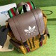 adidas x Gucci Backpack 495563 in GG Crystal Canvas