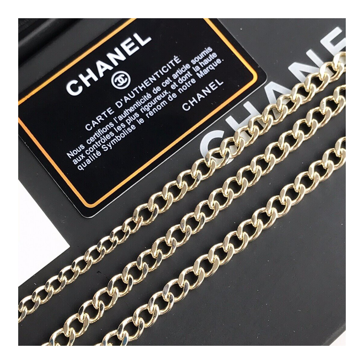 Chanel CC Logo Chain Belt 460976