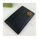 Gucci GG Marmont Metal-Free Tanned Leather Card Case 657588