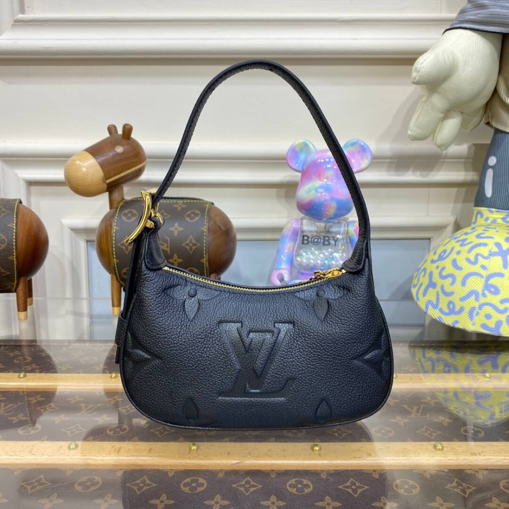 Louis Vuitton Monogram Empreinte Mini Moon Bag