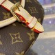 Louis Vuitton Monogram Canvas Saumur BB Bag M46740