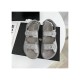 Chanel Crystal CC Velcro Sandals 261154