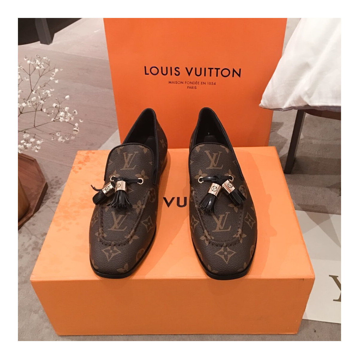 Louis Vuitton Monogram Society Loafer 1A4XD2