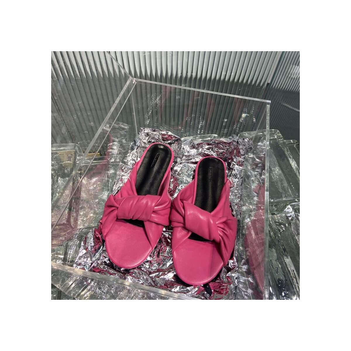 Balenciaga Drapy Flat Sandal 636576