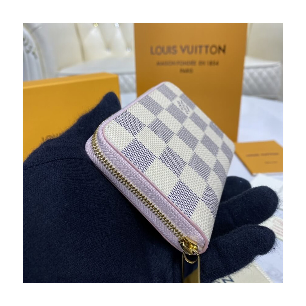 Louis Vuitton Damier Azur Zippy Coin Purse N60229