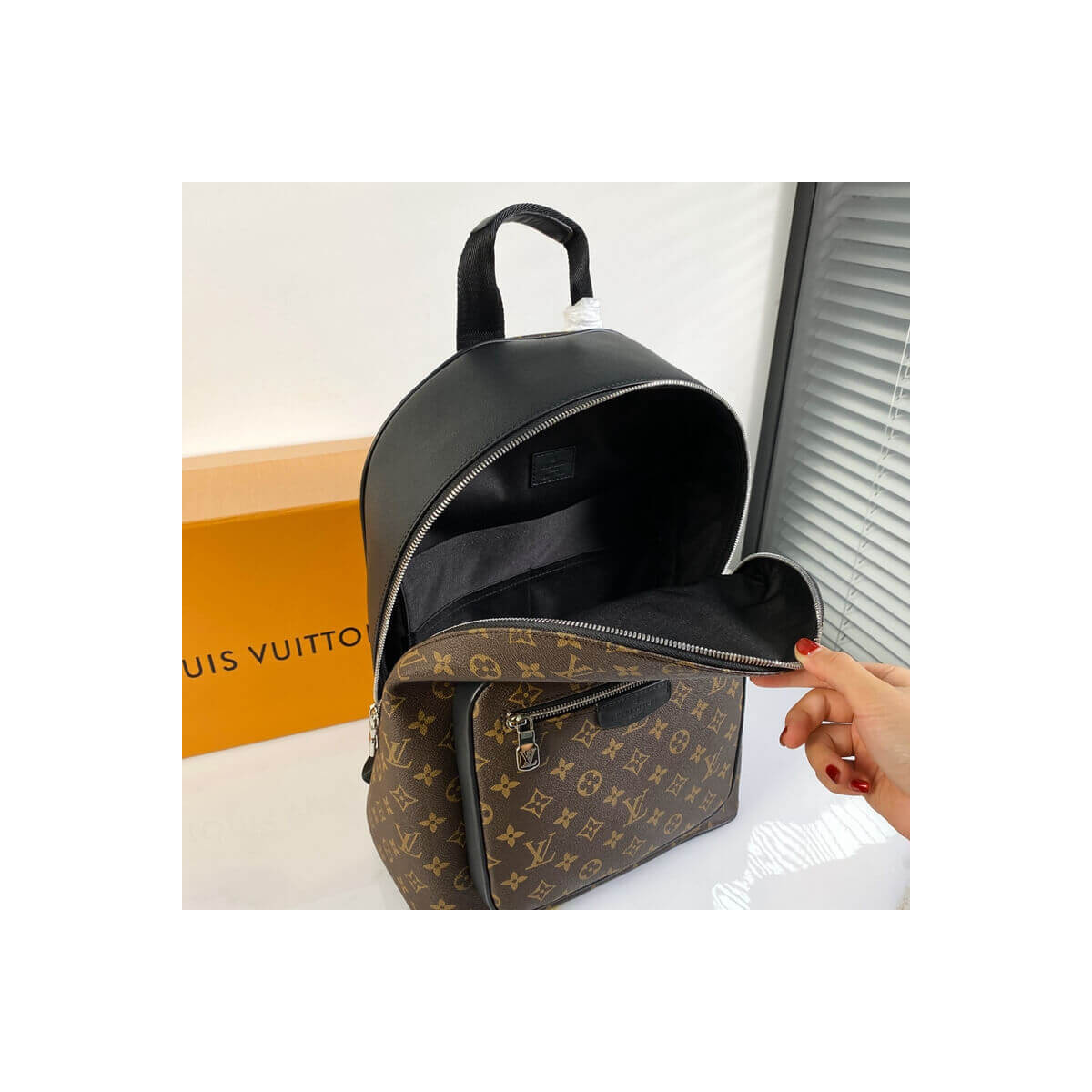 Louis Vuitton Monogram Canvas Josh Backpack M45349