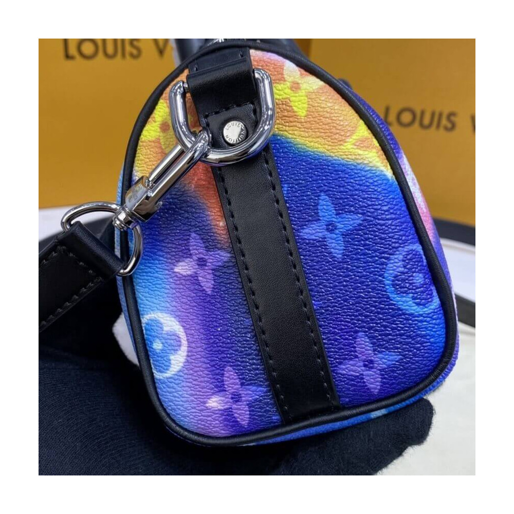 Louis Vuitton Colorful Diffuse Keepall XS M45788