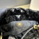 Chanel 22 Mini Bag Shiny Crumpled Calfskin with Pearl Chain AS3980