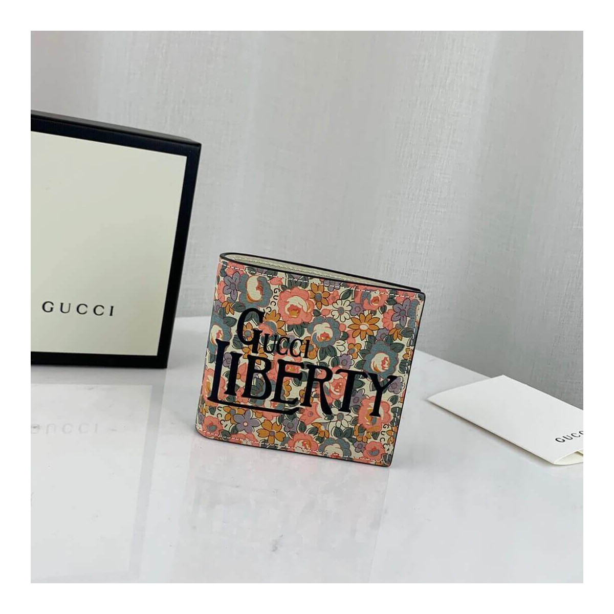 Gucci Horsebit 1955 Liberty London Wallet 636248