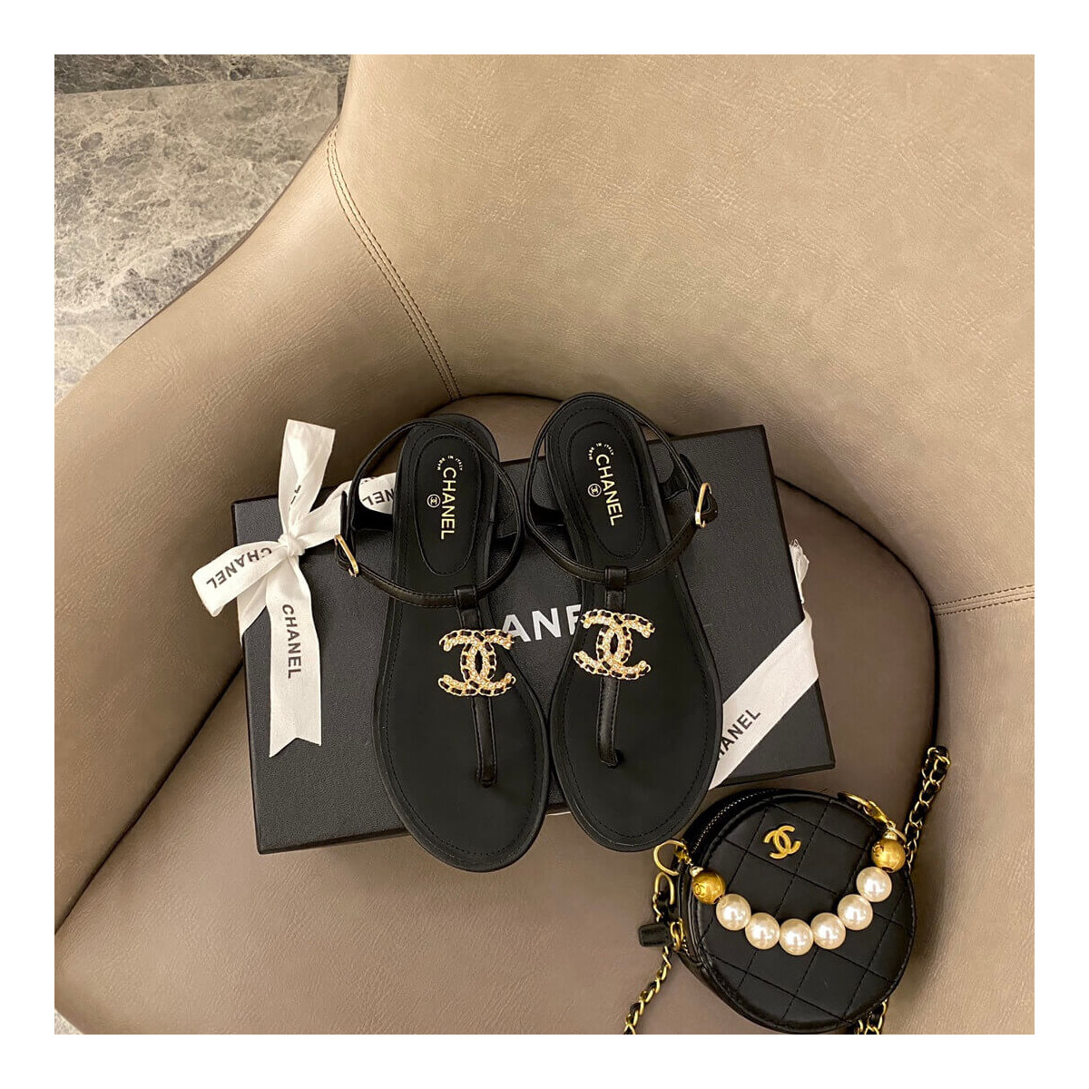 Chanel Double C Sandal G36238