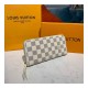 Louis Vuitton Damier Azur Clemence Wallet N61210 N61264