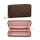 Louis Vuitton Monogram Zippy Wallet M41894 Pink