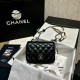 Chanel Mini Flap Bag in Black Lambskin AS3782