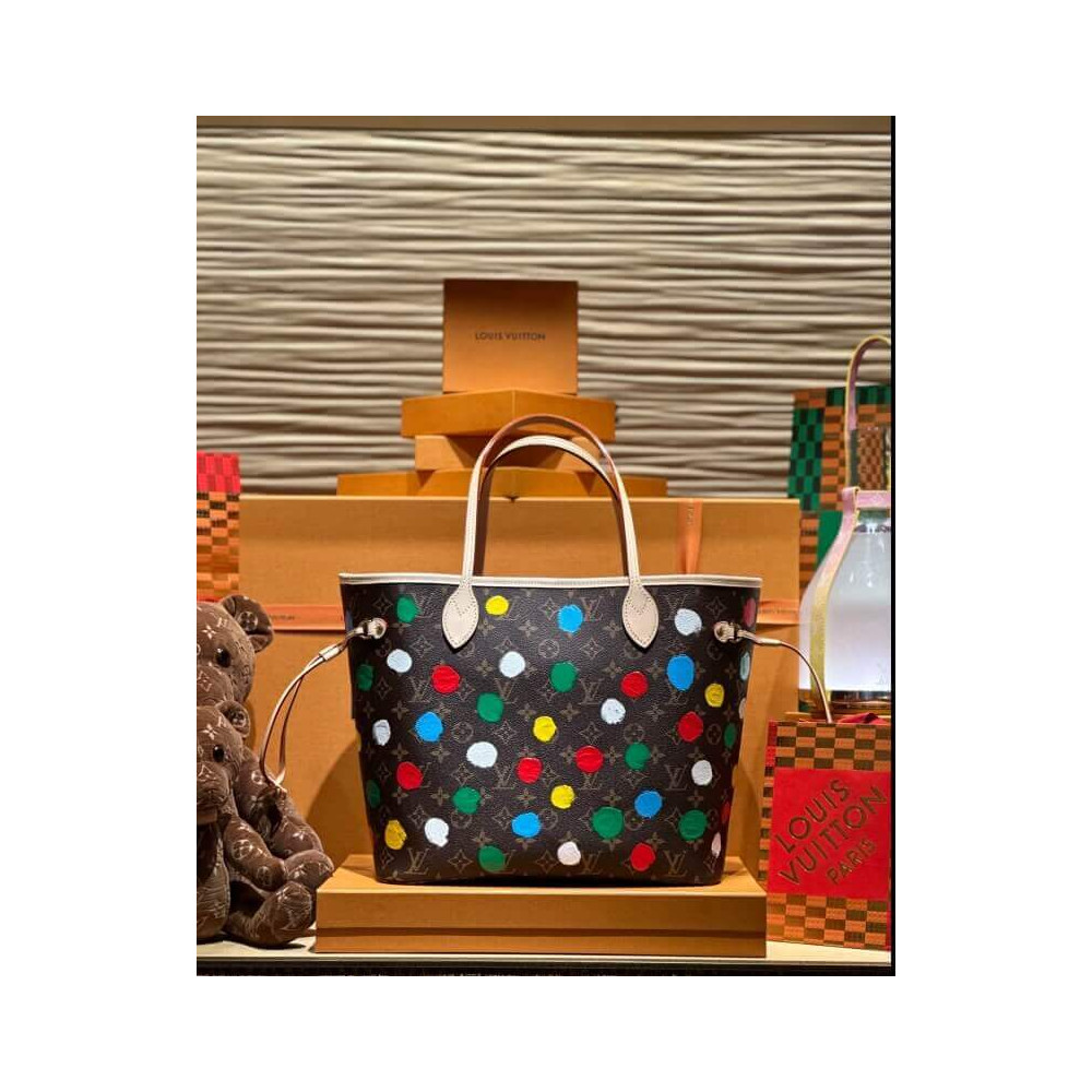 Louis Vuitton Yayoi Kusama Neverfull MM M46381