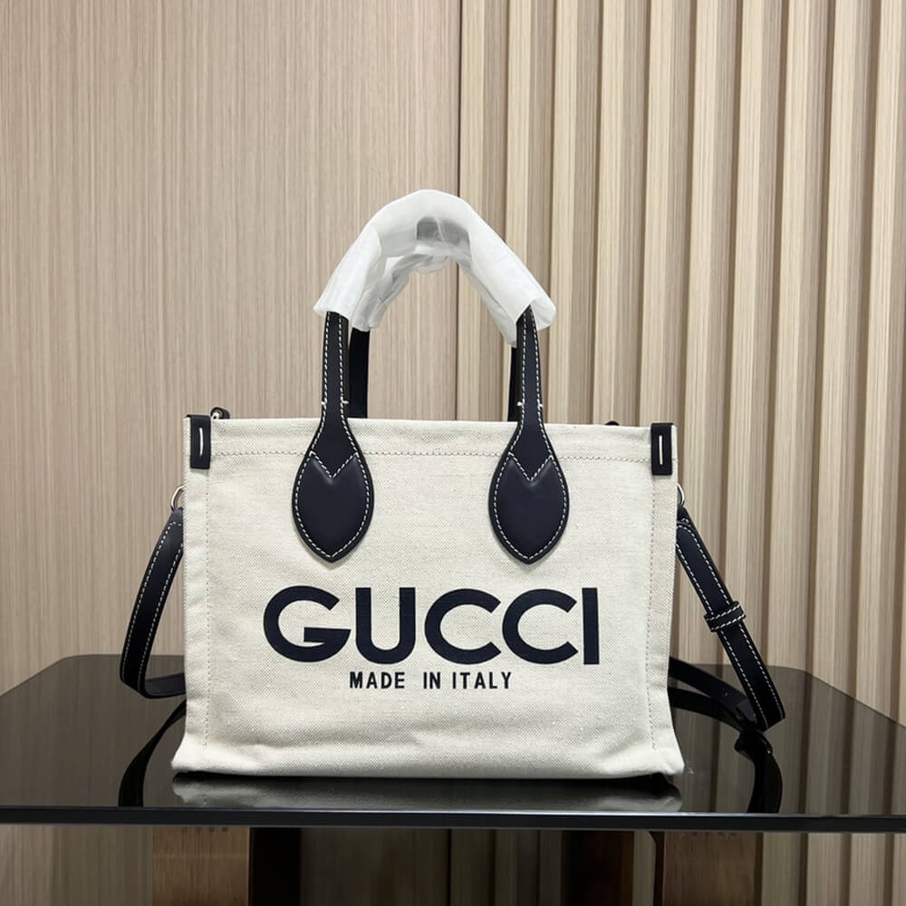 Gucci Mini Tote Bag With Gucci Print 772144