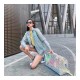 Louis Vuitton Multicolor Tulle Denim Jacket 1A7QFY