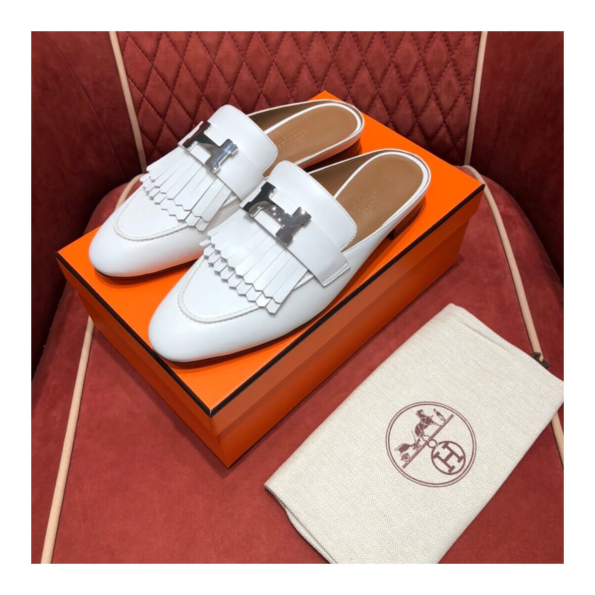 Hermes Rivoli Mule H18106