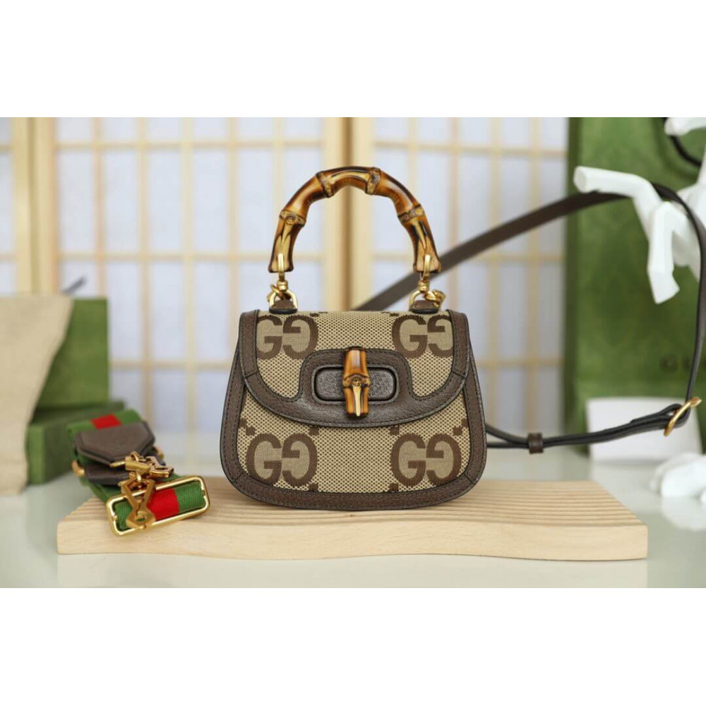 Gucci Bamboo 1947 Jumbo GG Mini Bag 686864