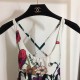 Gucci Logo Floral Print One Piece Swimsuit 501899