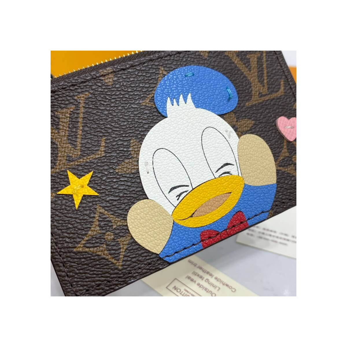 Louis Vuitton Donald Duck Coin &amp; Card Holder