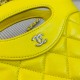 Chanel 31 Mini Shopping Bag Chain Clutch Shiny Lambskin AS3656