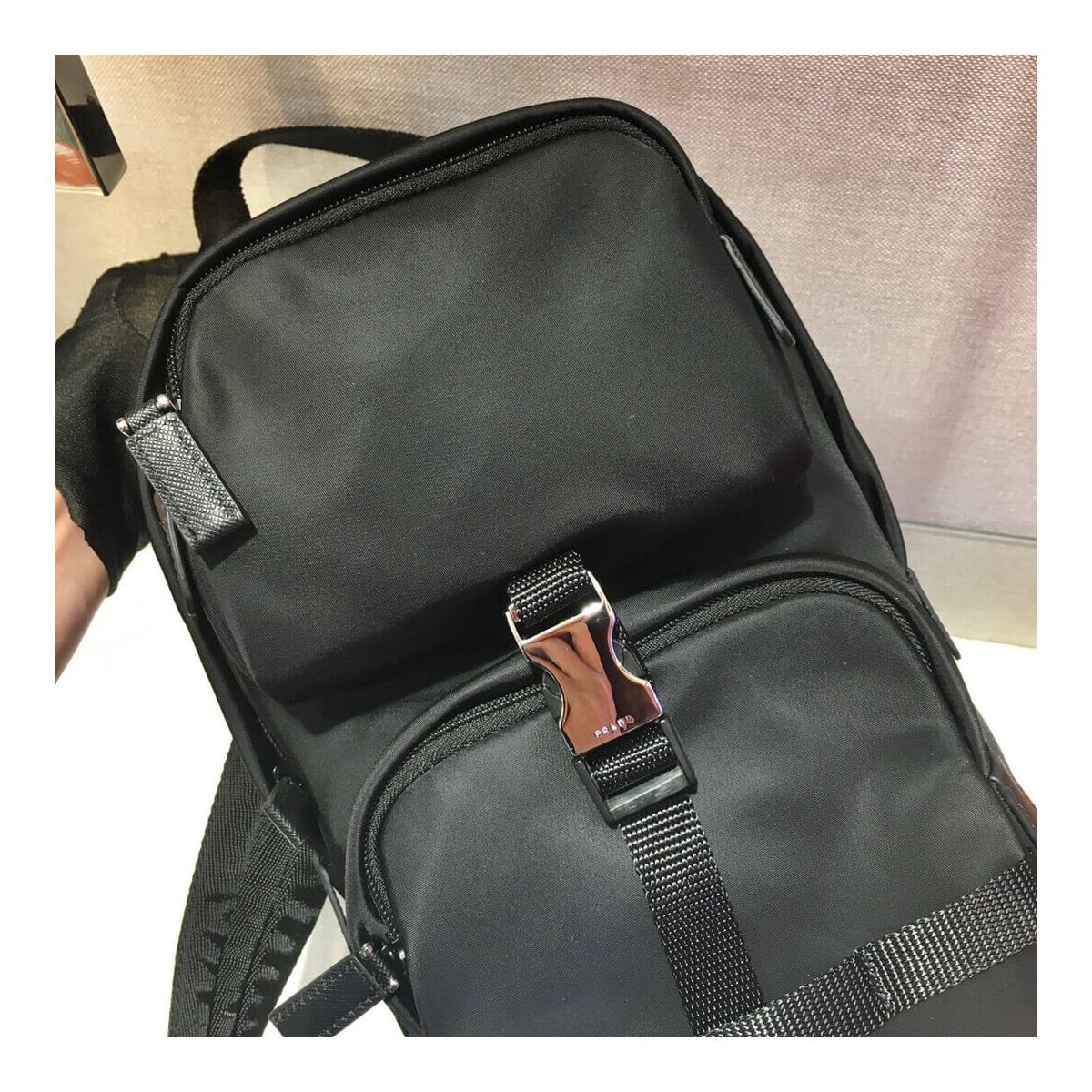 Prada Nylon Backpack 2VZ013