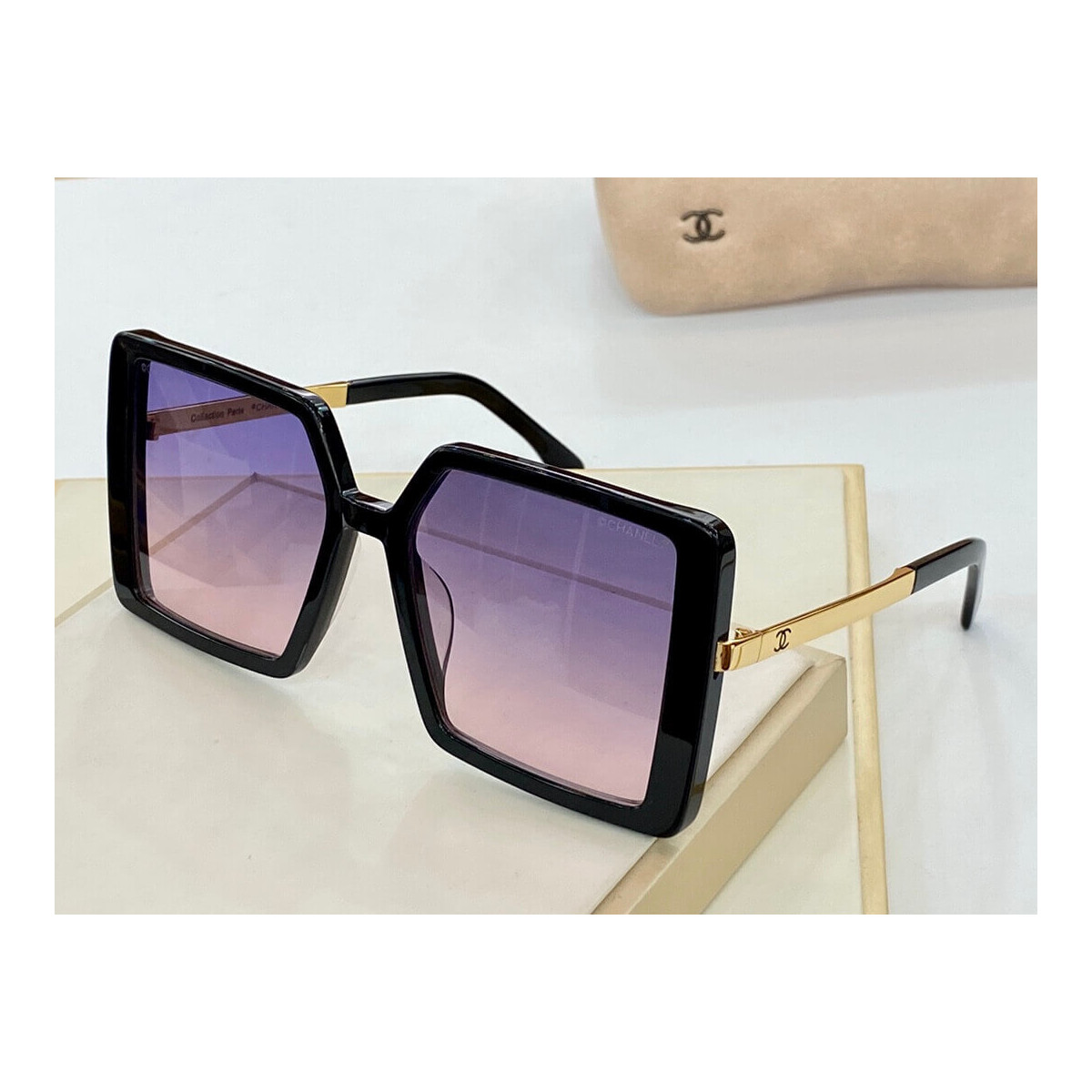 Chanel Rectangle Sunglass 5529