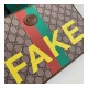 Gucci &#039;Fake/Not&#039; Print Print Pouch 636171