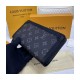 Louis Vuitton Monogram Eclipse Zippy Wallet Trunk M80558