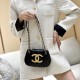 Chanel 24C Quilted Lambskin Small Messenger Bag AS4609